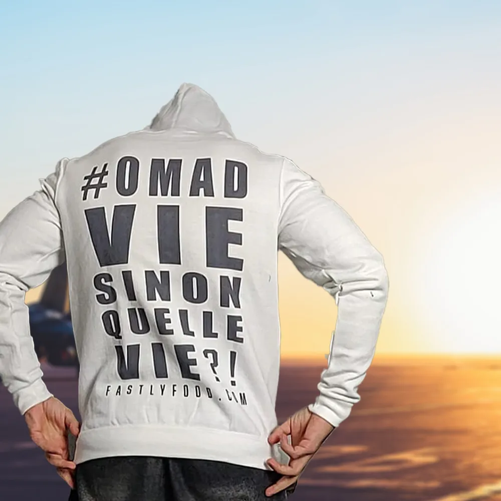 Sweat OMAD Army, coloris blanc
