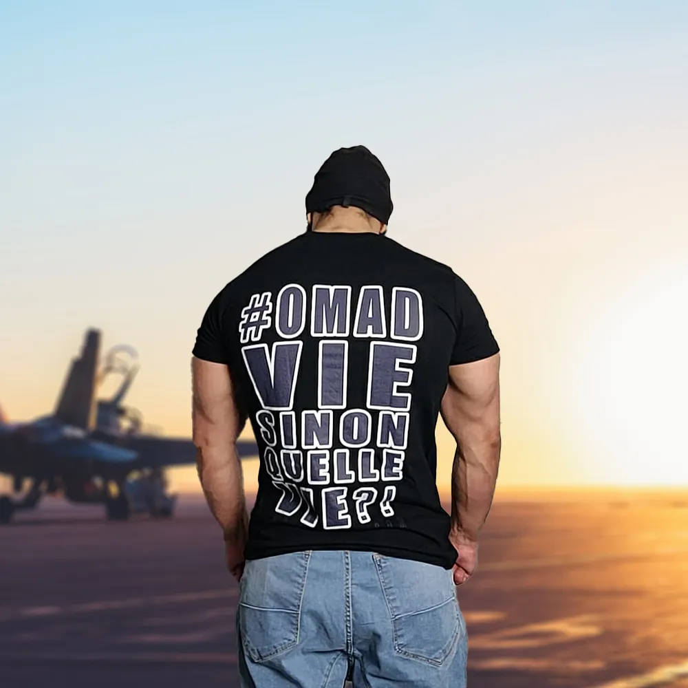T-shirt OMAD Army, coloris noir