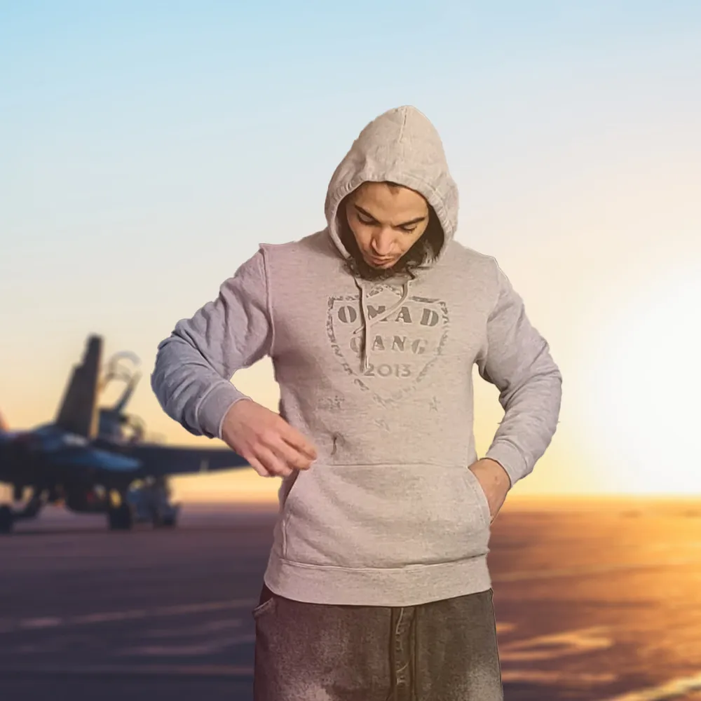 Sweat OMAD Army, coloris gris