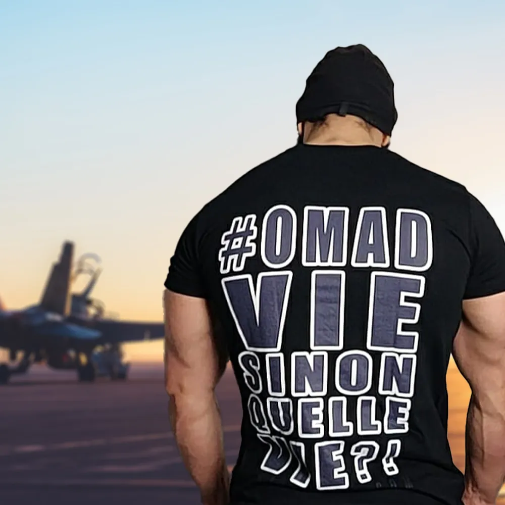 T-shirt OMAD Army, coloris noir